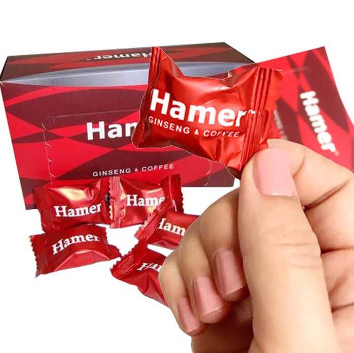 Kẹo nhân sâm Hamer của Mỹ - tăng cường sinh lý (Hộp 30 viên) Keo Sam Hamer (2)