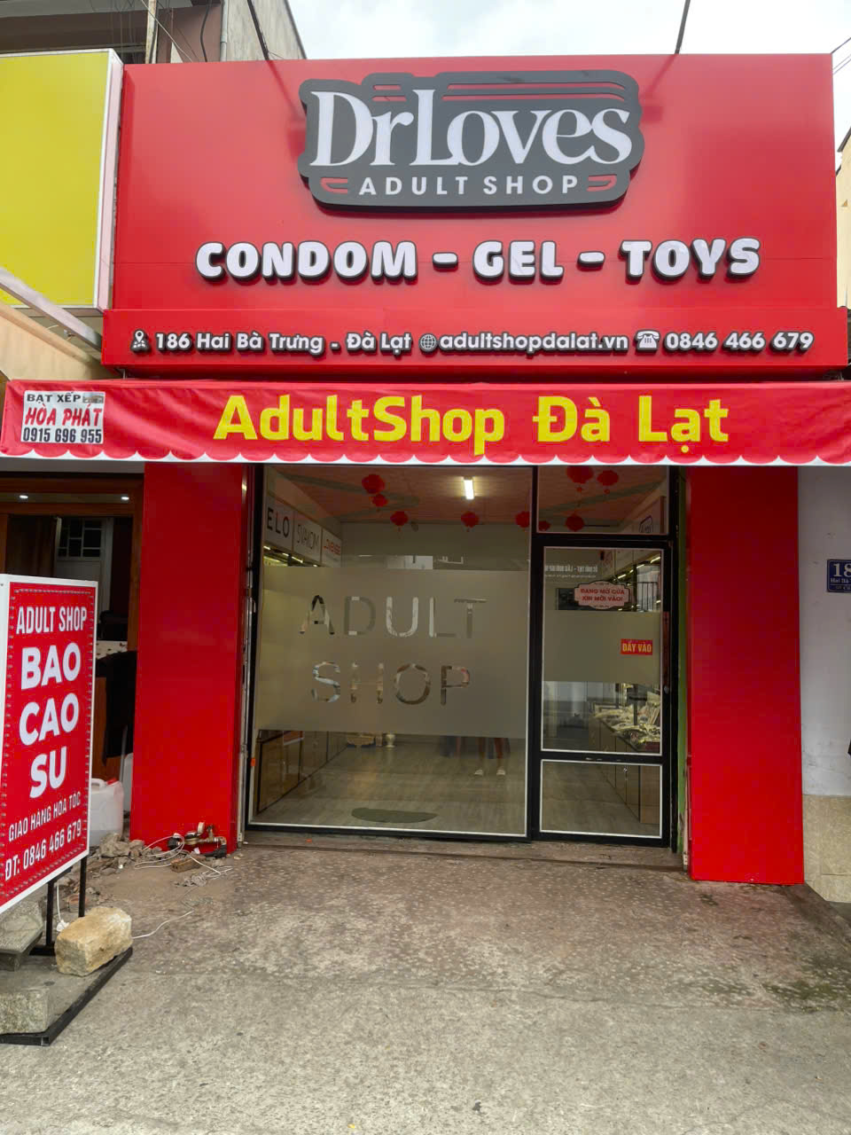 Shop bao cao su AdultShop Đà Lạt - Chi nhánh DrLoves Shop
