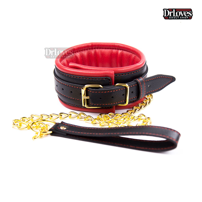 Bộ BDSM Đai Xích Trói Cổ Đệm Mút Siêu Mềm Bdsm Troi Co Dem Mut Sieu Mem (1)