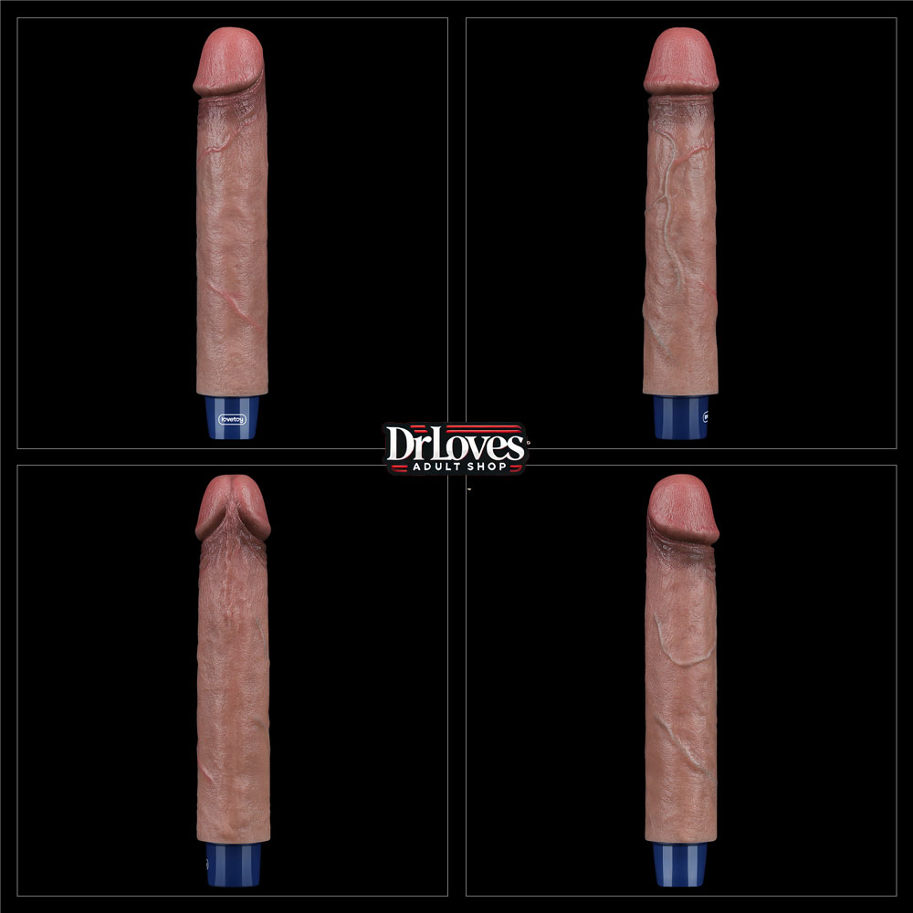 Dương Vật Giả Lovetoy REAL SOFTEE 9 inch rung 10 chế độ Duong Vat Gia Lovetoy Real Softee 9inch (8)