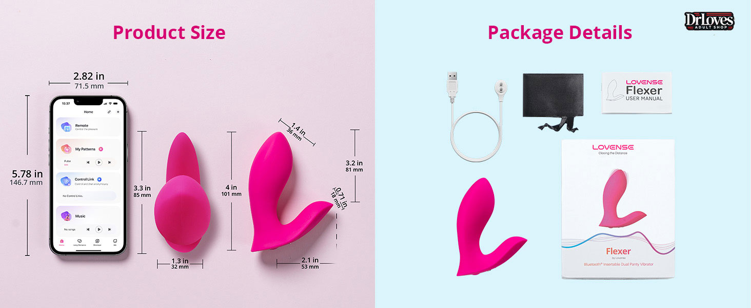 Máy rung Lovense Flexer Gắn Chip Kết Nối App Toàn Thế Giới Lovense Flexer (1)