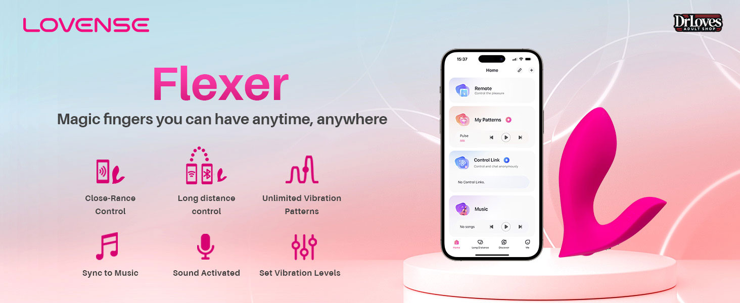 Máy rung Lovense Flexer Gắn Chip Kết Nối App Toàn Thế Giới Lovense Flexer (3)
