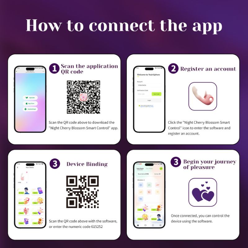 Máy Rung Massage Yeain Fantasia rung hút App May Rung Yeain Fantasia (9)