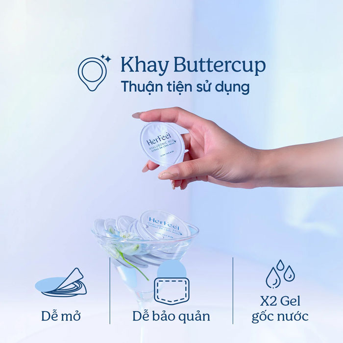 Bao Cao Su Her Feel Hyaluronic Acid siêu mỏng dưỡng ẩm Bcs Her Feel Hyaluronic Acid (1)