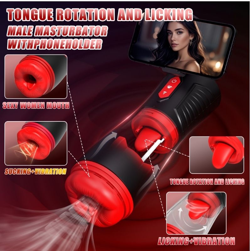 Máy Thủ Dâm Hgod 3in1 Rung Hút Liếm May Thu Dam Hgod Luoi Liem (4)