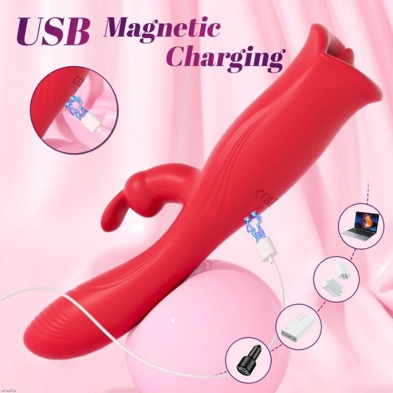 Máy Rung Kích Thích 2 Đầu OEM 3in1 Có Lưỡi Co Bóp Mr 2 Kich Thich 3in1 (6)